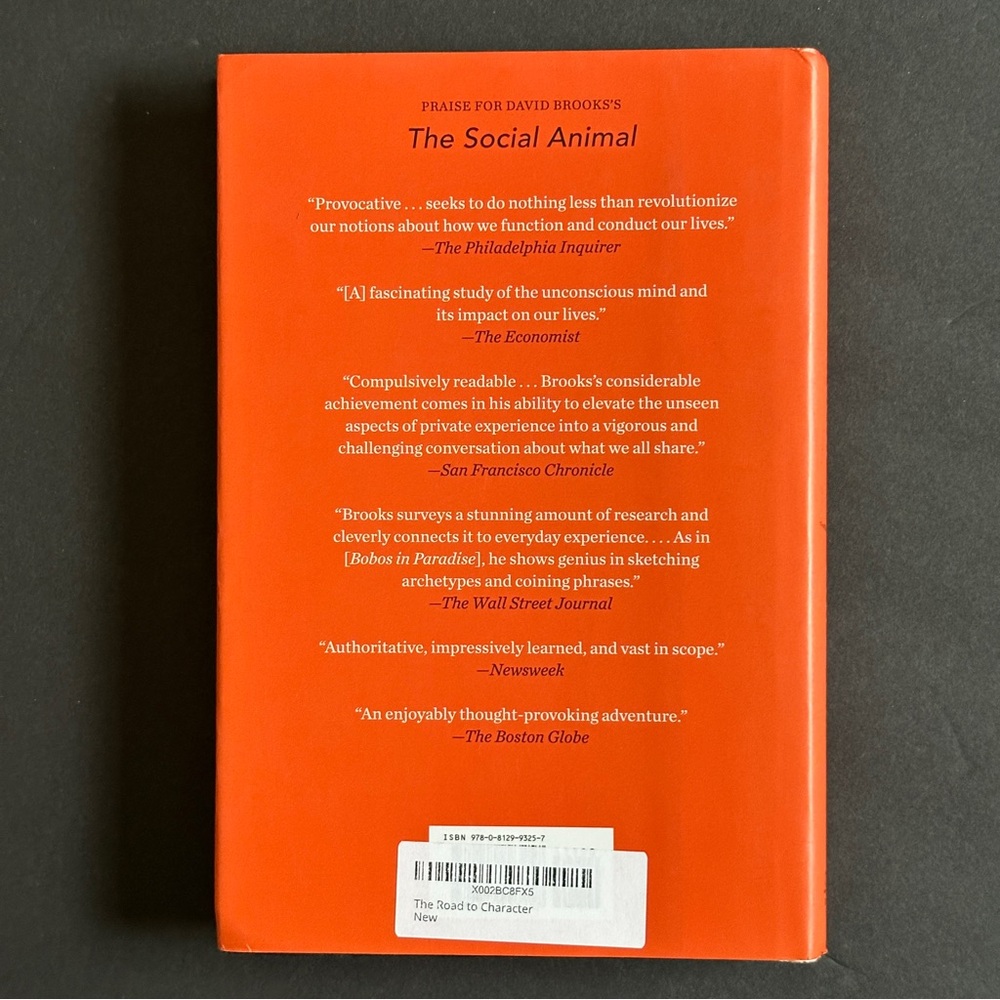 The Road to Character by David Brooks | Personal Development | Hardcover Book - Picture 2 of 10